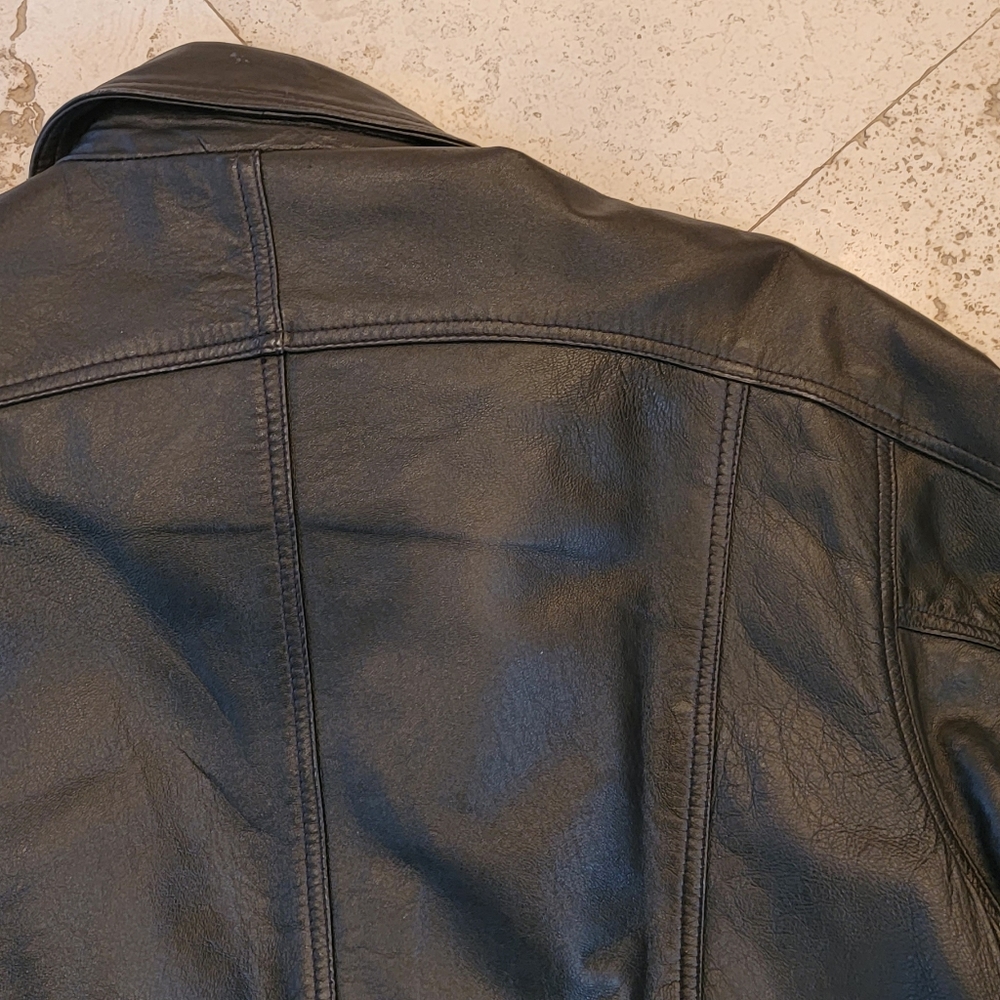 Leather jacket
